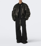 Rick Owens Dylan cotton gauze jersey top