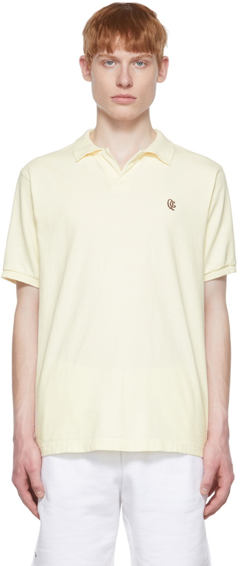 Photo: Quiet Golf Off-White Cotton Polo