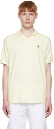 Quiet Golf Off-White Cotton Polo