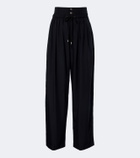 Isabel Marant Inaya layered wide-leg pants