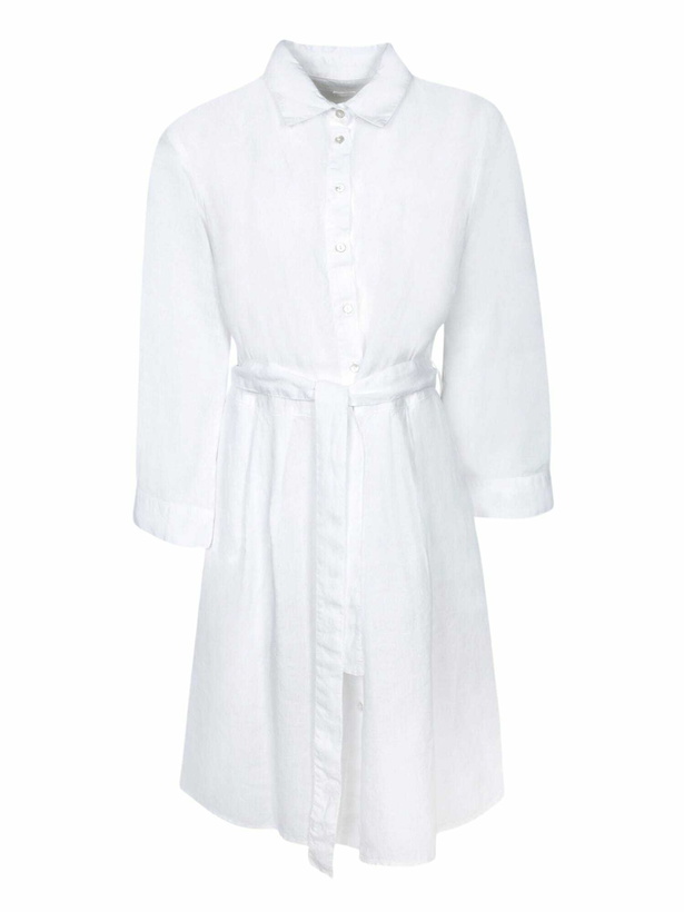 Photo: 120% Lino White Linen Mini Dress