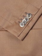 Barena - Double-Breasted Virgin Wool-Gabardine Suit Jacket - Brown