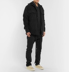 Fear of God - Oversized Loopback Cotton-Jersey Hoodie - Black