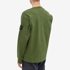 Stone Island Men's Lightweight Crew Sweat in Olive