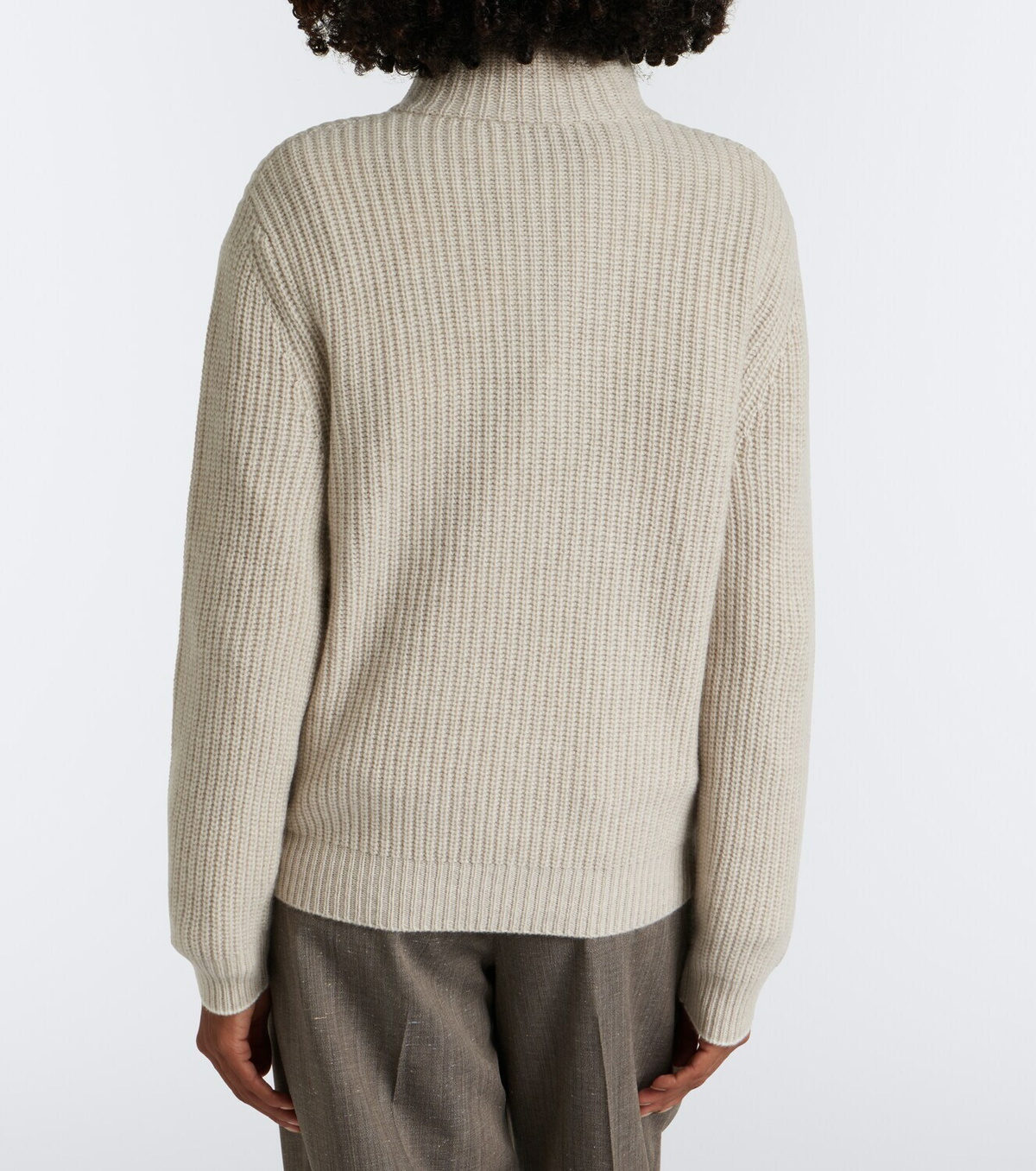 Arch4 Saatchi cashmere zip-up sweater