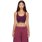 Off-White Purple Ly College Tank Top