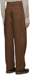 Jacquemus Brown La Montagne 'Le Pantalon Picchu' Trousers