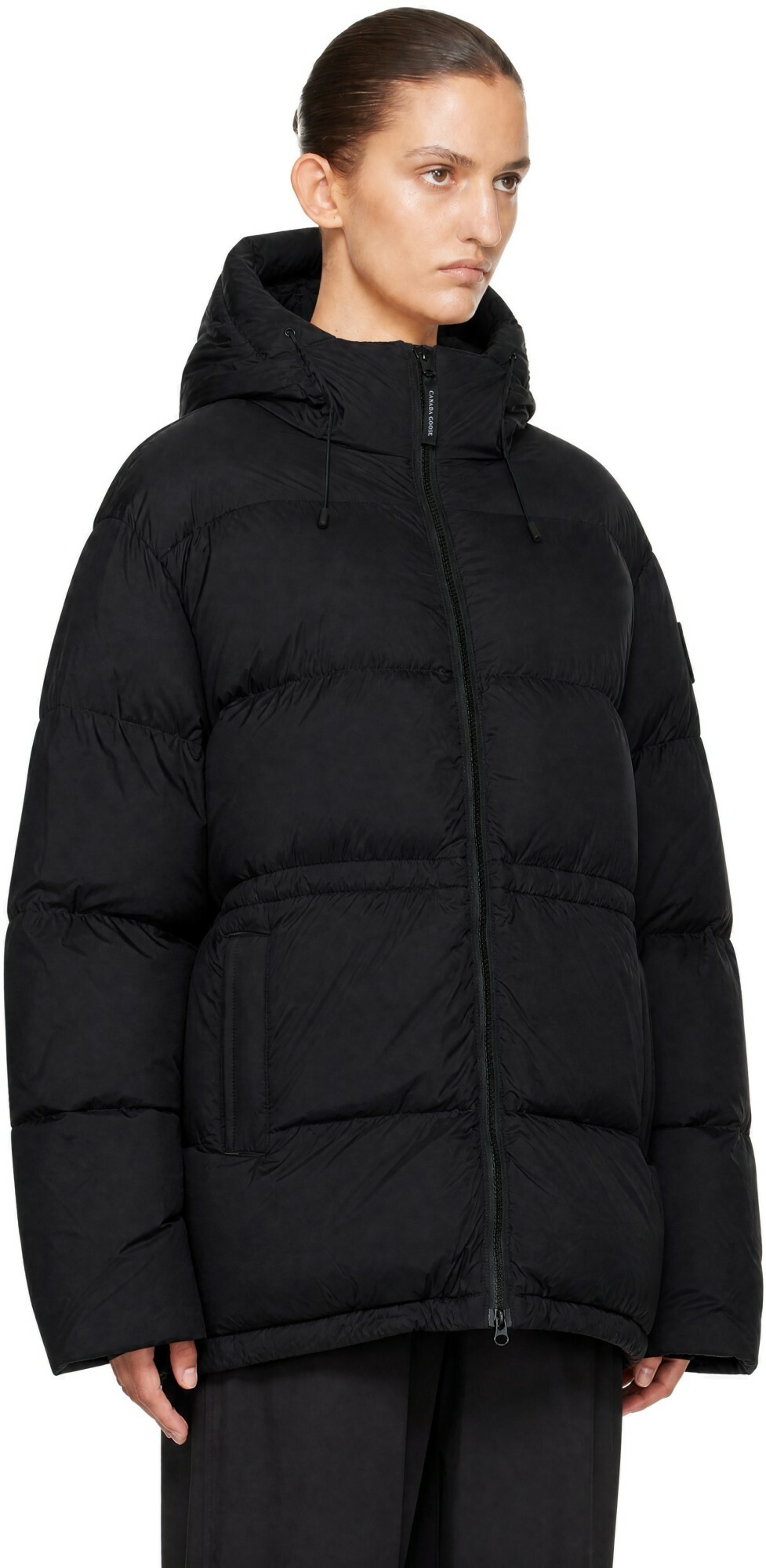 Canada Goose Black Fallon Puffer Down Coat