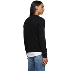 Saint Laurent Black Bat Sweater