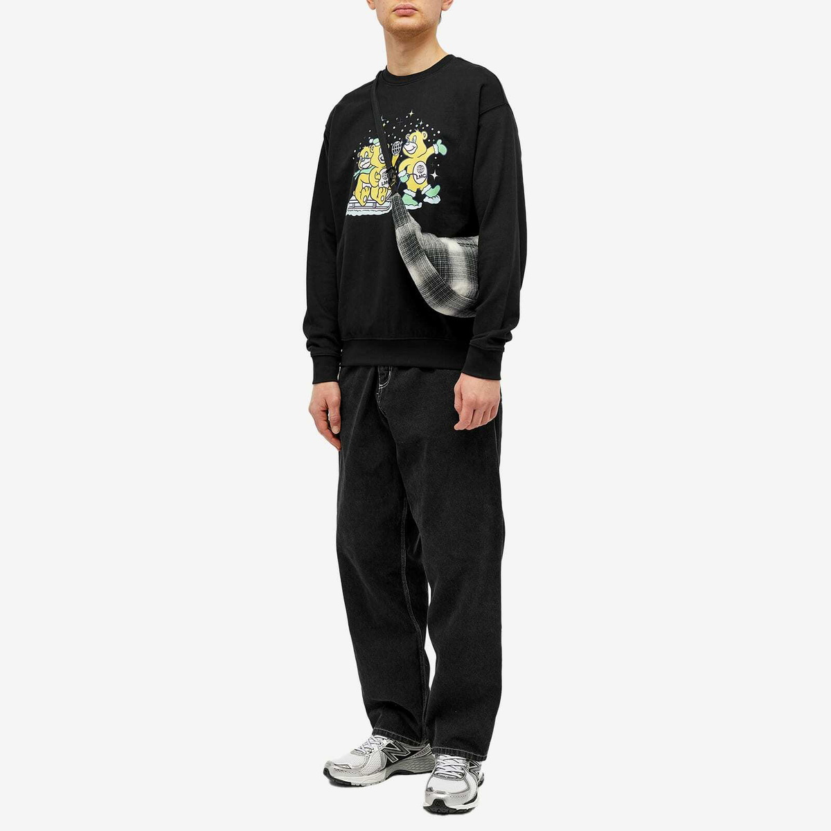 [ LMC]★SLEIGH RIDING BEARS SWEATSHIRT SLEIGH RIDING BEARS SWEATSHIRT black - LMC | 엘엠씨