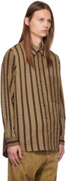 UMA WANG Beige Tab Shirt