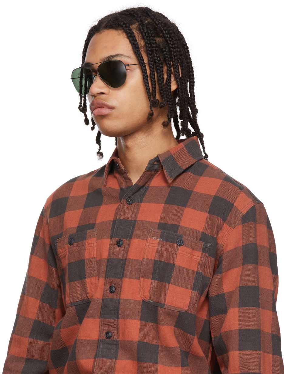 Oliver Peoples Black Cleamons Sunglasses