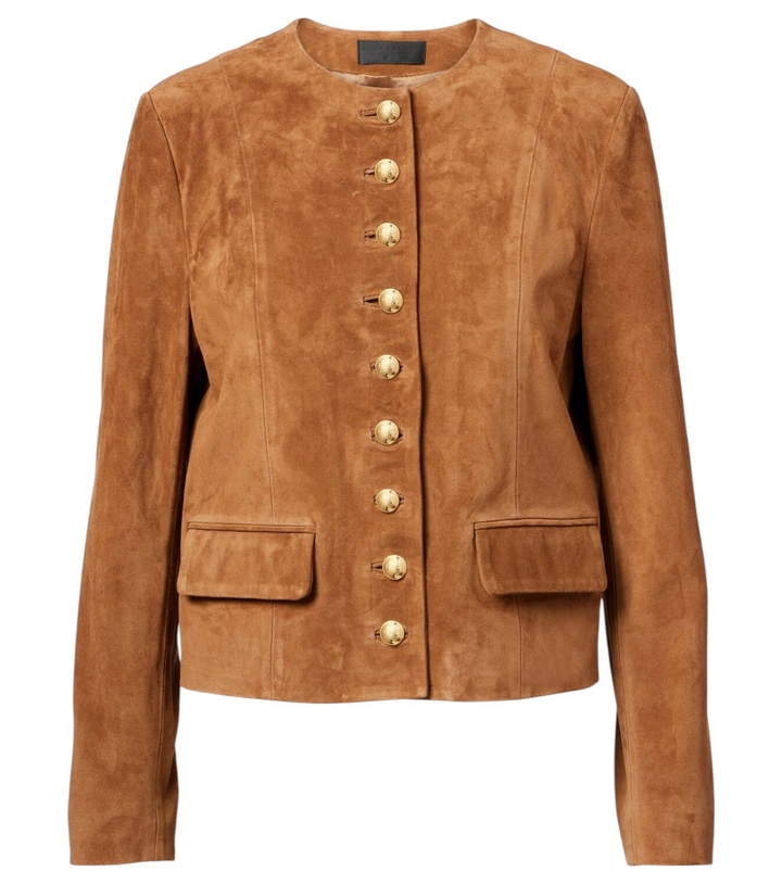 Photo: Nili Lotan Nanon suede jacket