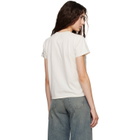 MM6 Maison Margiela Off-White Mannequin-Print Cotton Jersey T-shirt