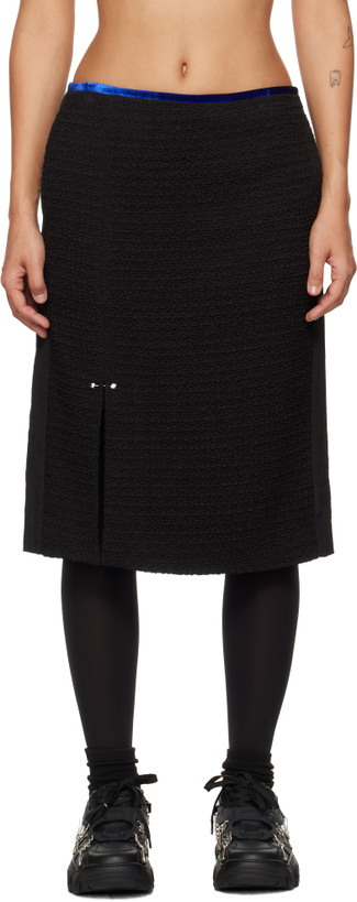 Photo: ADER error Black Ruga Product. 64 Skirt