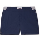 Orlebar Brown - Setter Short-Length Striped Swim Shorts - Navy