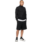 Y-3 Black Wool Tailored Shorts