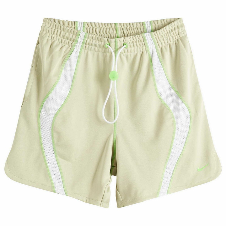 Photo: Nike Men's Project F.R.O.G Woven Short in Olive Aura/White/Green Strike