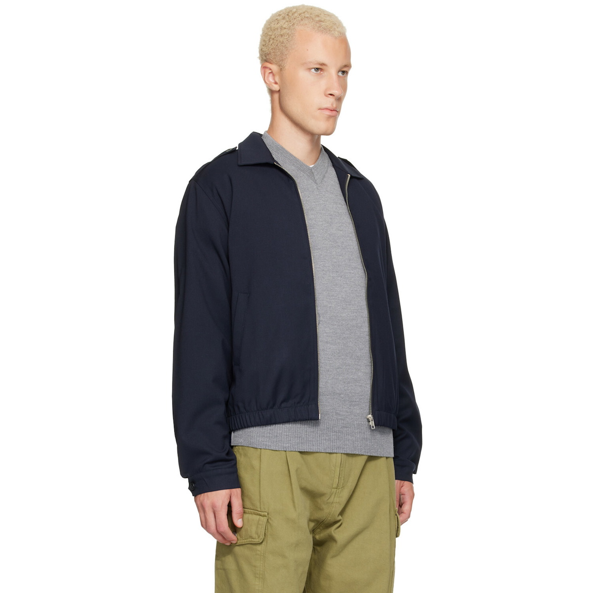 Gimaguas Navy Cani Bomber Jacket
