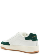 Saint Laurent SL/61 Panelled Leather Sneakers Green