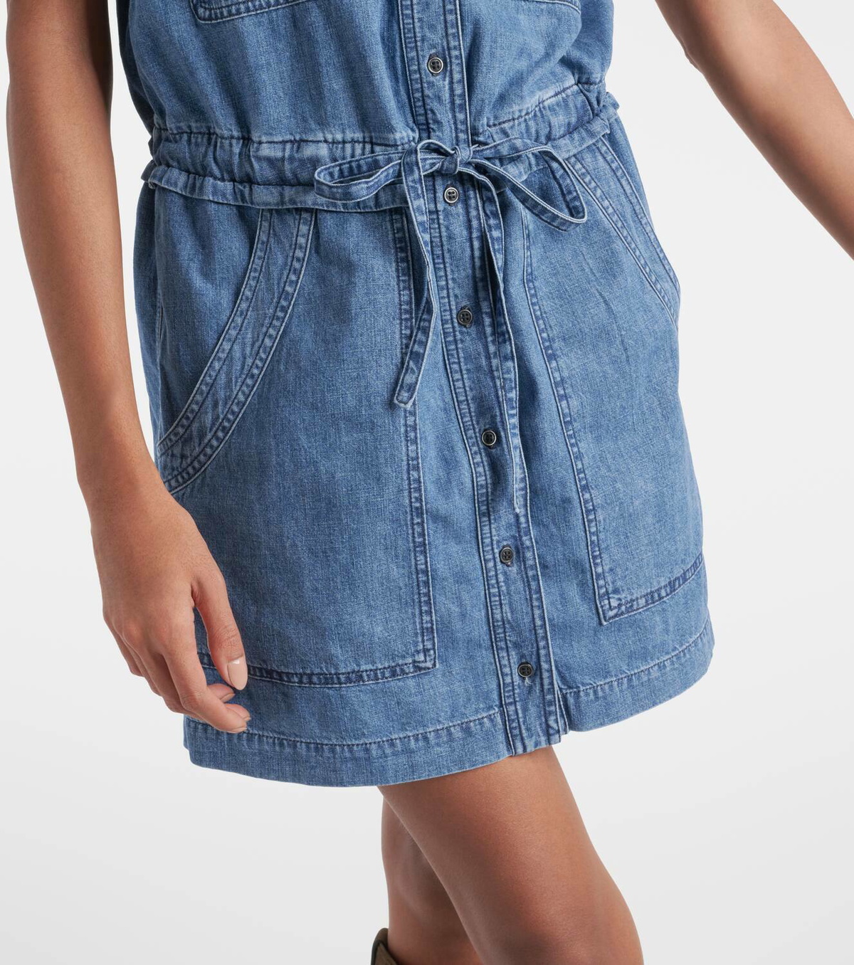 【Marant Etoile】 Inesデニムミニドレス Marant Etoile Ines denim minidress Isabel Marant Etoile
