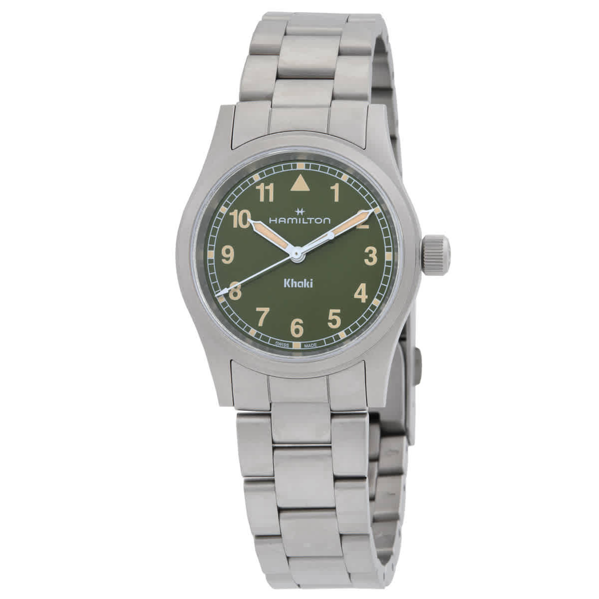 Hamilton Quartz Green Dial Ladies Watch H69301160