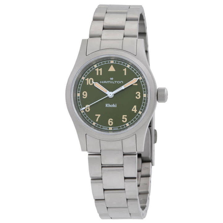 Photo: Hamilton Quartz Green Dial Ladies Watch H69301160