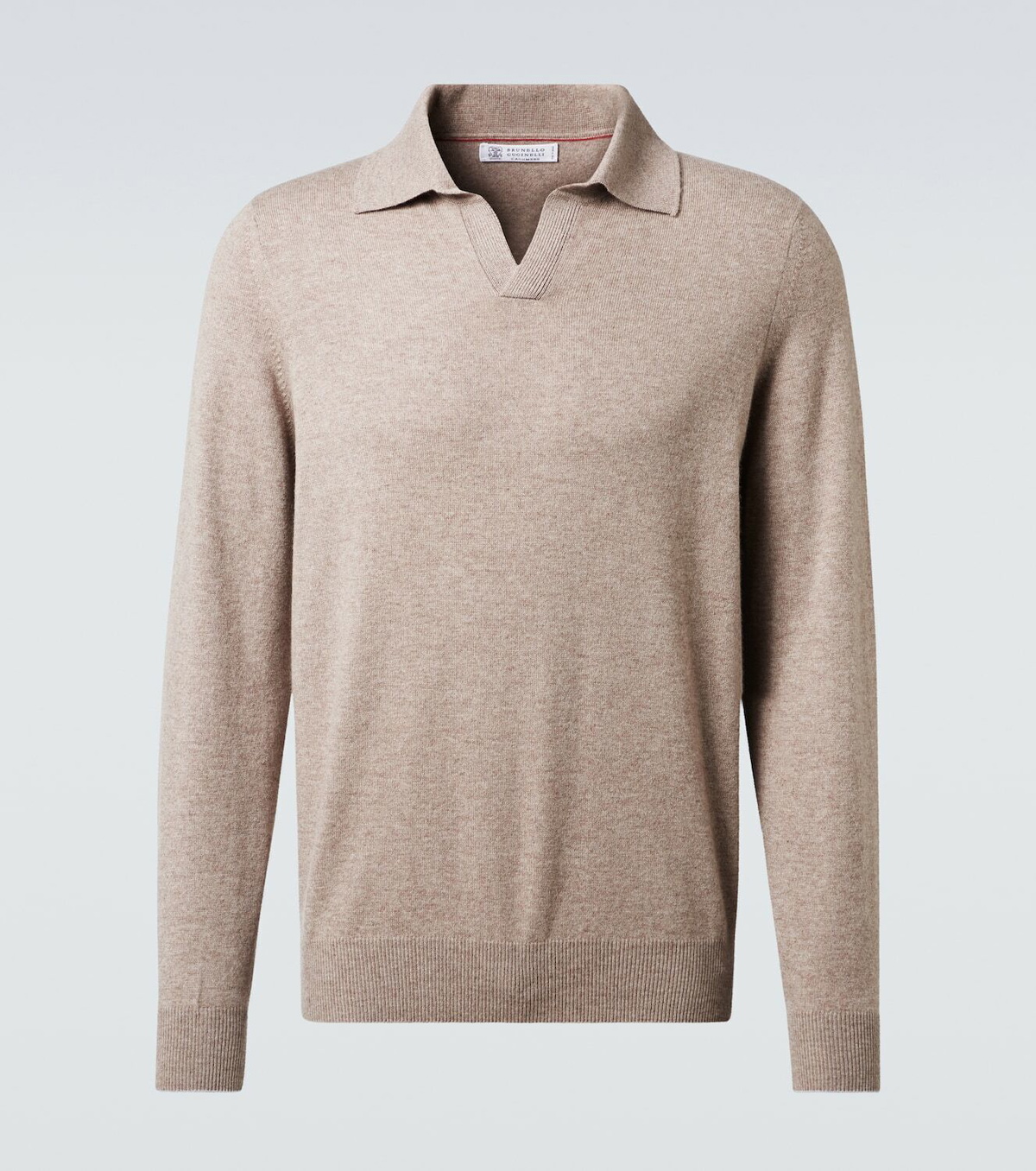 Brunello Cucinelli Cashmere polo sweater