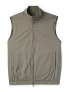 Loro Piana - Slim-Fit Reversible Storm System® WindWish™ Twill and Wool Gilet - Green