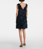 Brunello Cucinelli Fringed minidress