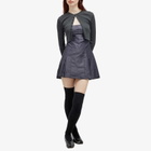 Peachy Den Women's Michele Mini Dress in Aubergine