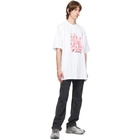 VETEMENTS White Naughty Pigs T-Shirt