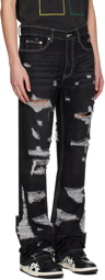 Who Decides War Black Gnarly Jeans