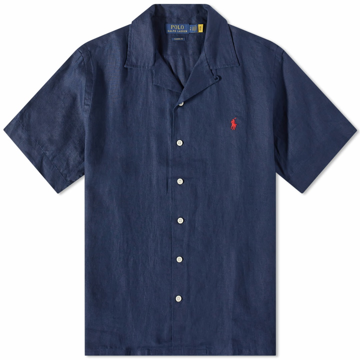 Photo: Polo Ralph Lauren Men's Vacation Shirt in Newport Navy