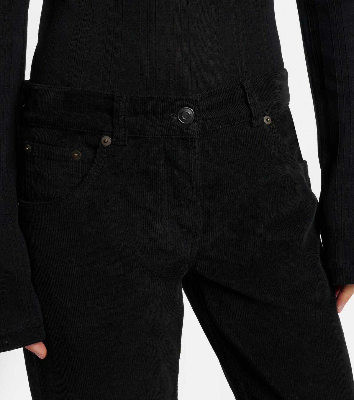 The Row Fima cropped straight jeans
