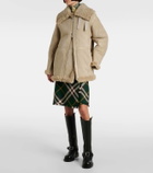 Burberry Shearling-lined leather jacket