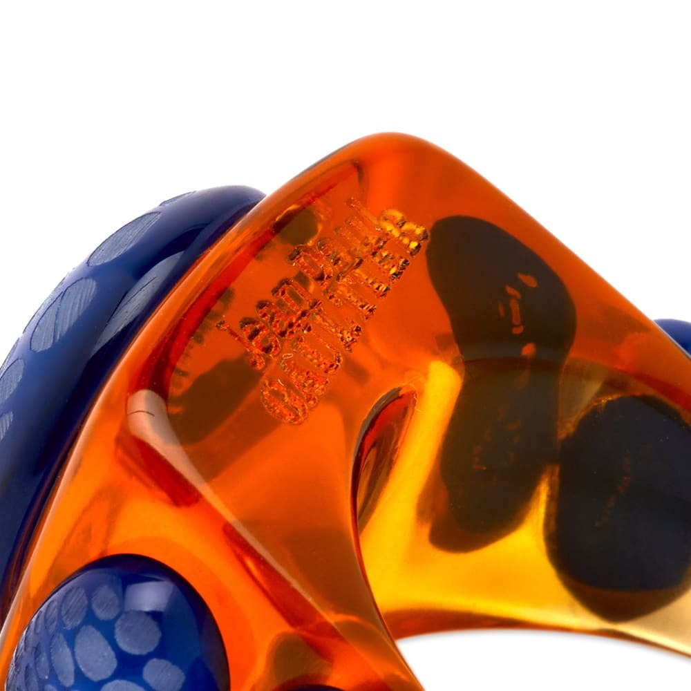Jean Paul Gaultier Women's La Manso Blue Submarine Ring in