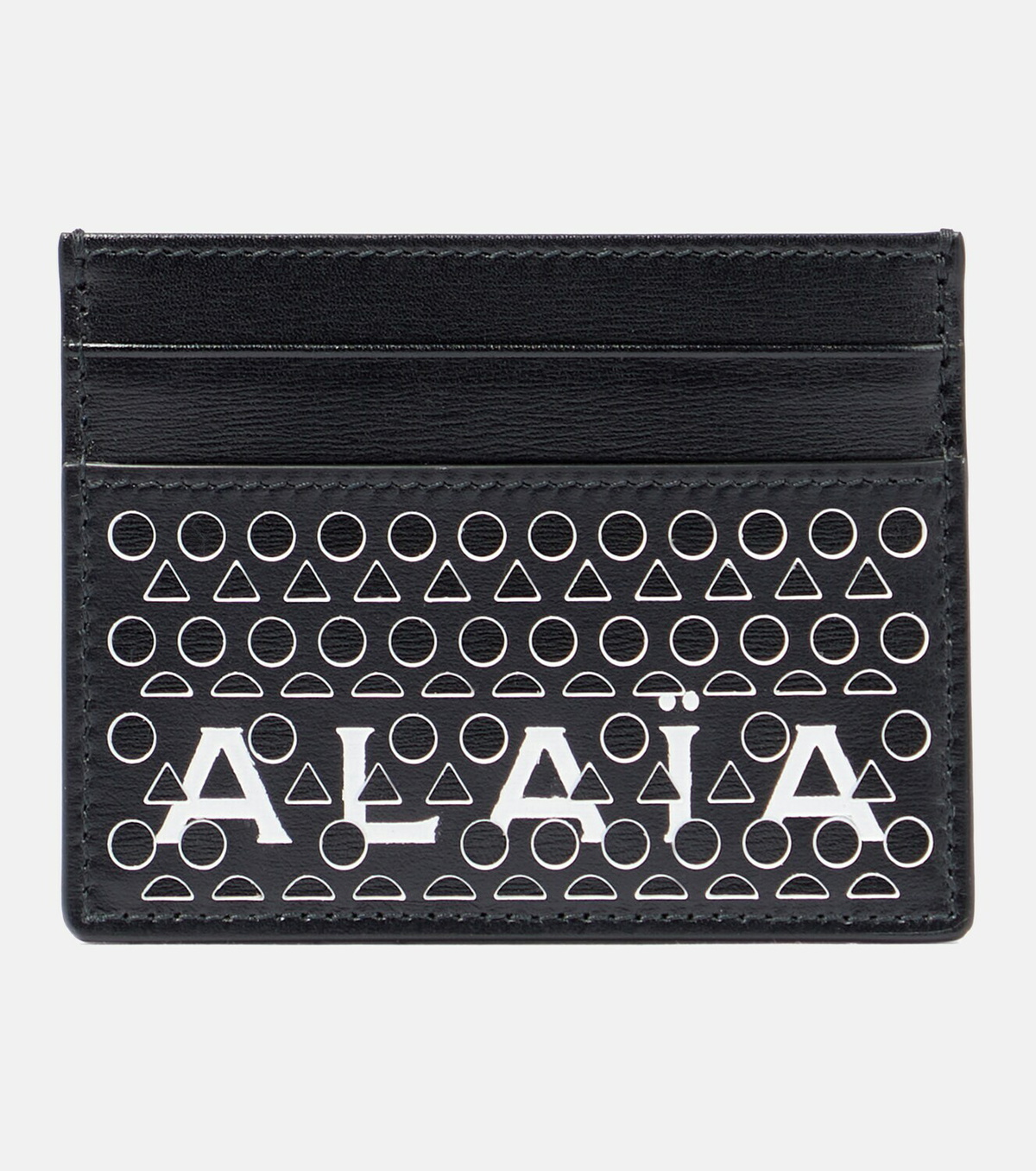 Alaïa Logo leather card holder ALAÏA