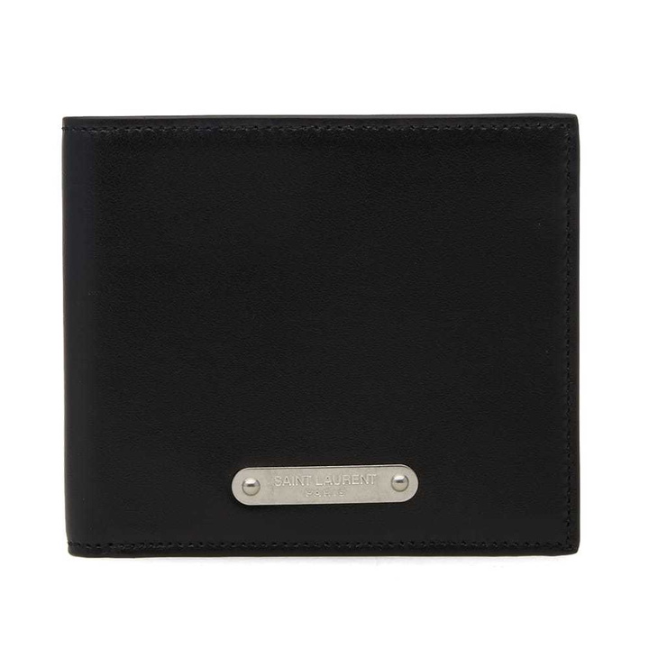 Photo: Saint Laurent Metal Logo East/West Wallet