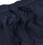 Vilebrequin - Motu Mid-Length Logo-Detailed Swim Shorts - Blue