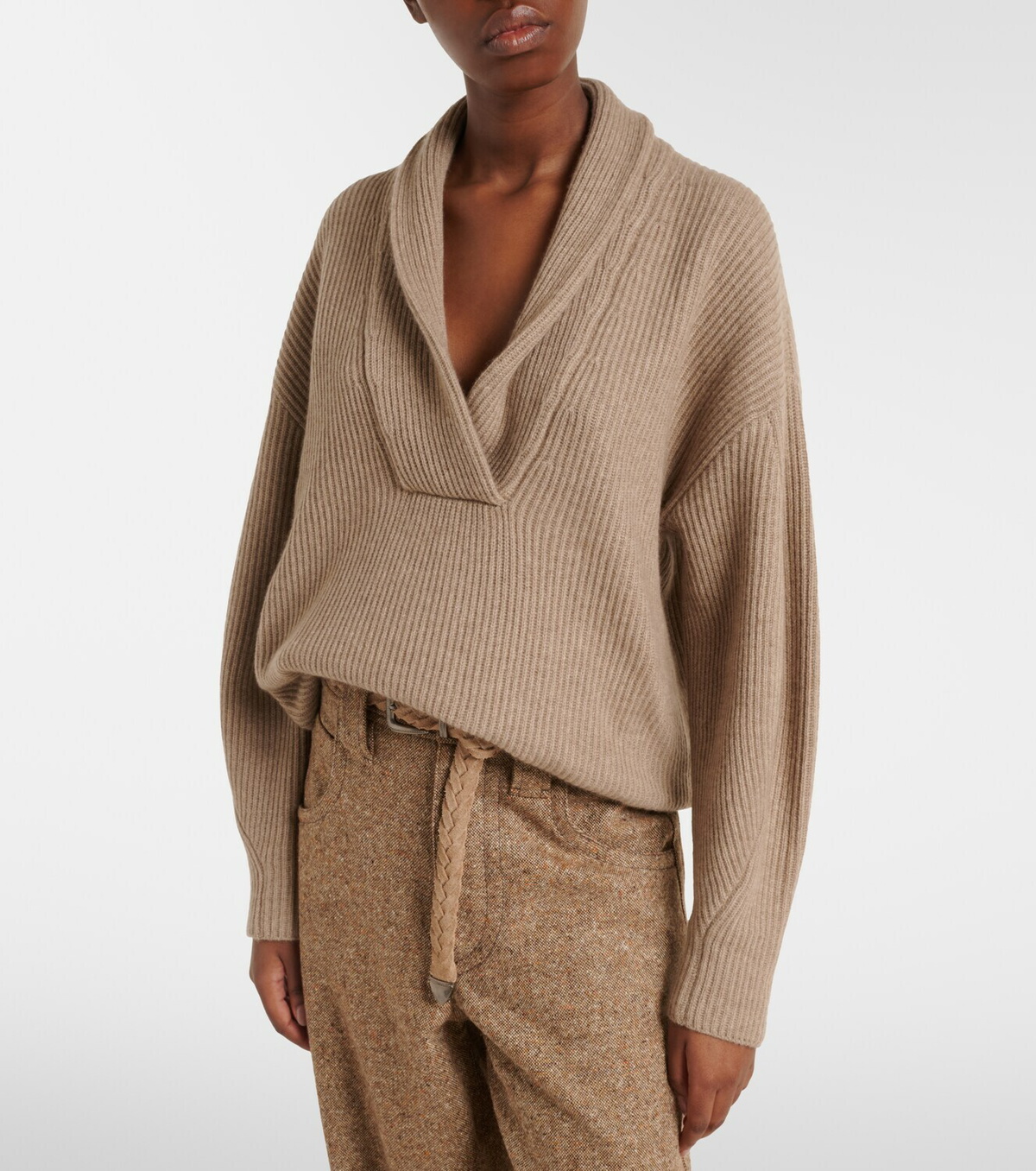 Brunello Cucinelli Ribbed-knit cashmere sweater