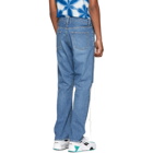 Doublet Blue Too Much Damage Jeans