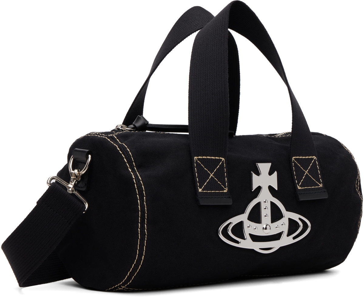 Vivienne Westwood Black Paul Cylinder Crossbody Bag