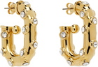 Rabanne XL Link Strass Earrings