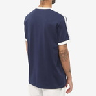 Fred Perry Authentic Men's Taped Ringer T-Shirt in Carbon Blue