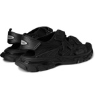 BALENCIAGA - Track Neoprene and Rubber Sandals - Black