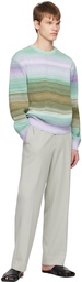 Solid Homme Multicolor Striped Sweater