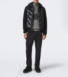 Bogner Zisco down-paneled hooded wool cardigan