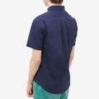 Polo Ralph Lauren Men's Featherweight Twill Short Sleeve Shirt in Newport Navy