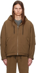 Solid Homme Brown Padded Jacket